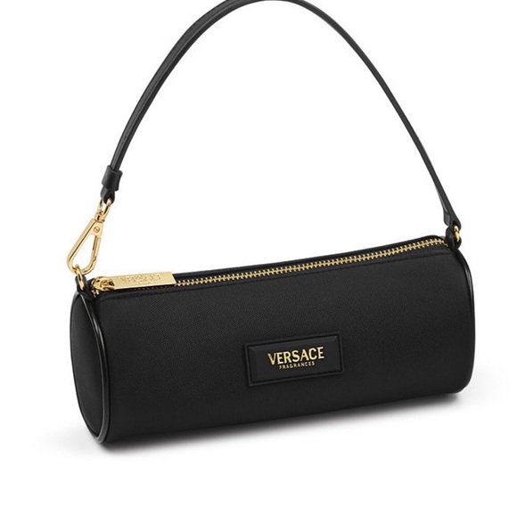 Versace Handbags - Versace Black Cylinder Shoulder Bag mini